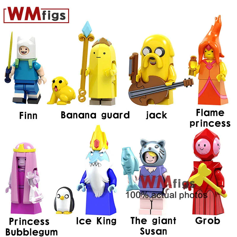 Single Unikitty Legoings Adventure Time Finn Jack Bubble Princess Flame Ice King Model Building Blocks Girls Gifts for Children
Single Unikitty Legoings Adventure Time Finn Jack Bubble Princess Flame Ice King Model Building Blocks Girls Gifts for Children