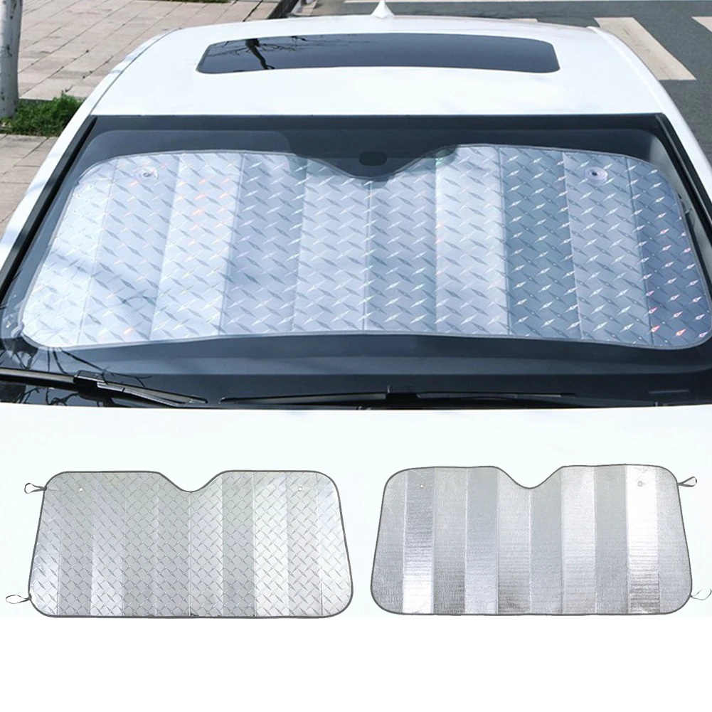 Sunshade Cover Accessories Foldable Car Windshield Universal Reflector Multifunction Front Window Anti UV Visor Auto Shield Cool |