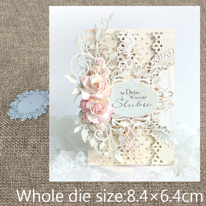 New Design Craft Metal Cutting Die cut dies flower oval frame decoration scrapbook Album Paper Card Craft Embossing die cuts
New Design Craft Metal Cutting Die cut dies flower oval frame decoration scrapbook Album Paper Card Craft Embossing die cuts
