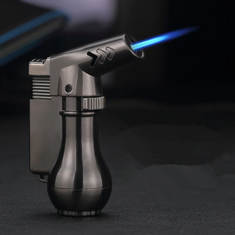 Mini Spray Gun Compact Butane Jet Lighter Torch Turbo Lighter 1300 C Flated Windproof Metal Jet Lighter NO GAS
Mini Spray Gun Compact Butane Jet Lighter Torch Turbo Lighter 1300 C Flated Windproof Metal Jet Lighter NO GAS