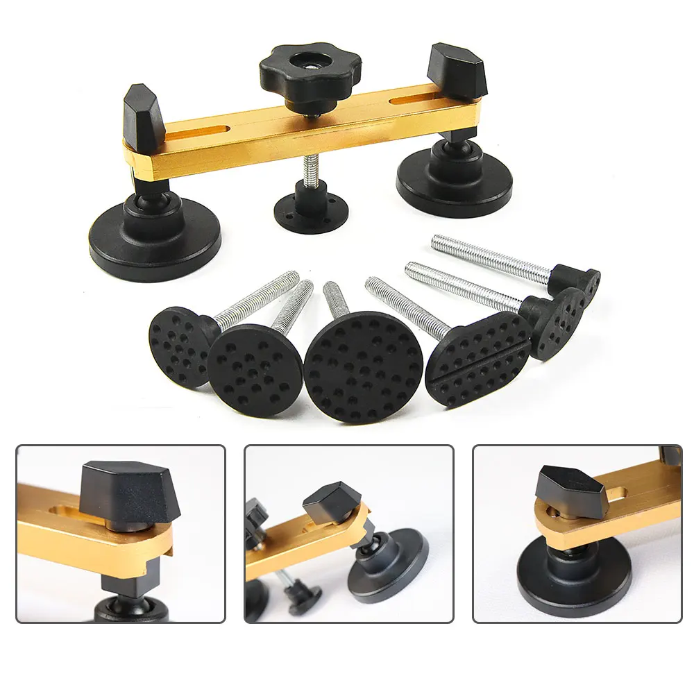 Paintless Dent Repair Tools Newly Design Pulling Bridge Dent Removal Hand Tool Set PDR car repair Instruments Ferramentas +GIFT
Paintless Dent Repair Tools Newly Design Pulling Bridge Dent Removal Hand Tool Set PDR car repair Instruments Ferramentas +GIFT
