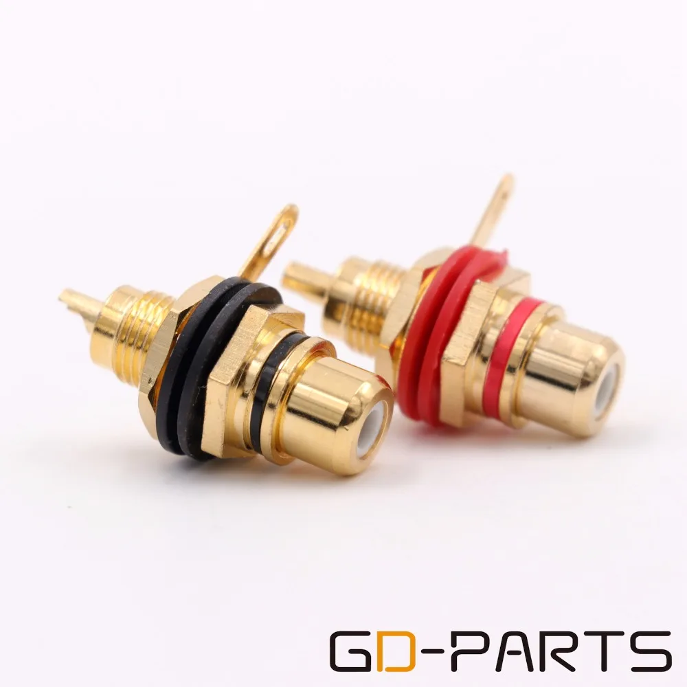 GD-PARTS Gold Plated Brass Female RCA Jack Socket Terminal Hifi Amplifier DAC CD Speaker Audio Connector Panel Mount
GD-PARTS Gold Plated Brass Female RCA Jack Socket Terminal Hifi Amplifier DAC CD Speaker Audio Connector Panel Mount