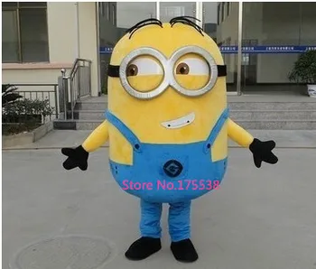 Despicable Me 2 Mascot Costume Despicable Me minion traje da mascote traje fantasia caricatura
Despicable Me 2 Mascot Costume Despicable Me minion traje da mascote traje fantasia caricatura