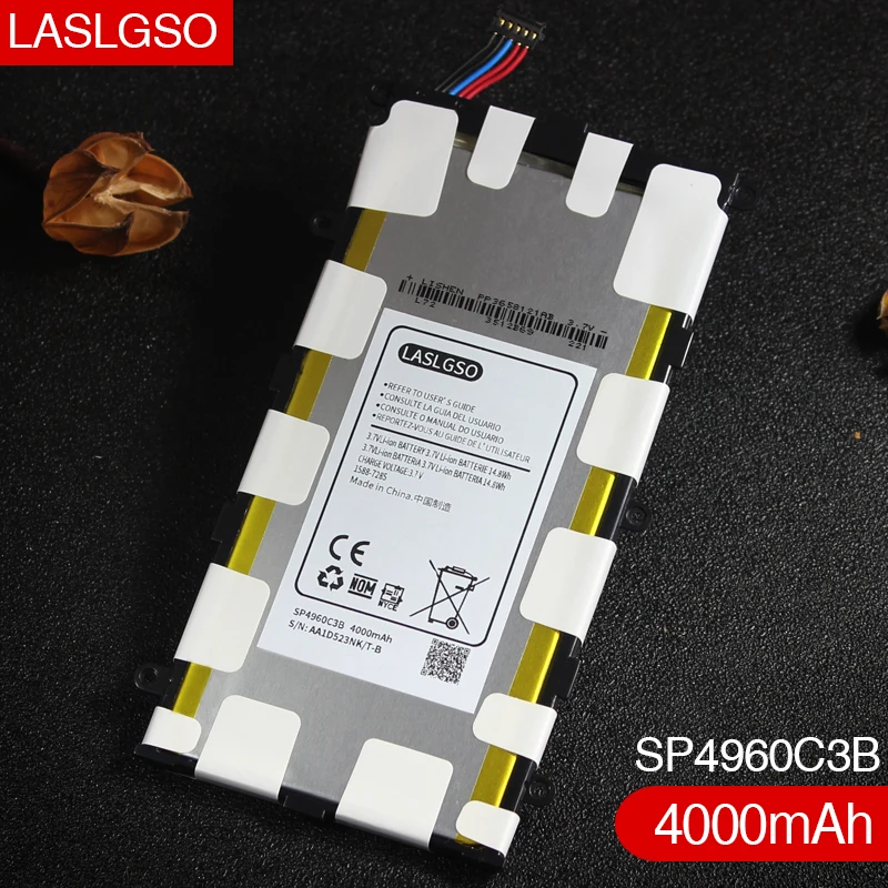 100% Высококачественная замена для samsung Galaxy Tab 2 7.0 P3100 P6200 P3110 7 0 Plus SP4960C3B (7 Вт ч) 4000 мАч