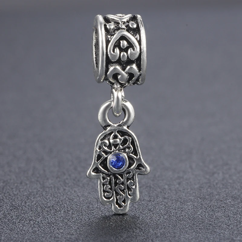 Vintage Jewelry Component Christmas Gift Silver Evil Eye Hand of Fatima Bead Charms Fits Pandora Bracelet Necklace Customize
Vintage Jewelry Component Christmas Gift Silver Evil Eye Hand of Fatima Bead Charms Fits Pandora Bracelet Necklace Customize