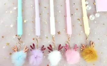 pretty deer pendant gel ink pen cartoon stationery prize kawaii student gift pen office writing pen black needle pen 40pc/lot
pretty deer pendant gel ink pen cartoon stationery prize kawaii student gift pen office writing pen black needle pen 40pc/lot