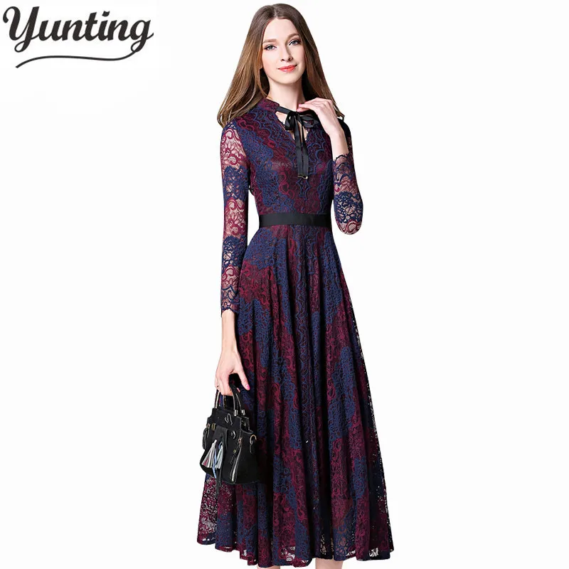 2019 Europe and USA Hot Vintage Black Hollow Lace Flower Princess Dress Sexy Long Maxi Dress
2019 Europe and USA Hot Vintage Black Hollow Lace Flower Princess Dress Sexy Long Maxi Dress