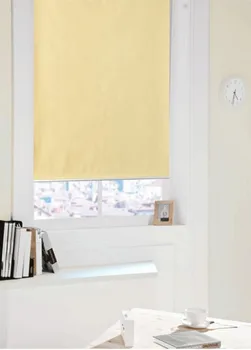 Custom Made 100% Polyester Blackout Roller Blinds in Yellow Window Curtains for Living Room
Custom Made 100% Polyester Blackout Roller Blinds in Yellow Window Curtains for Living Room