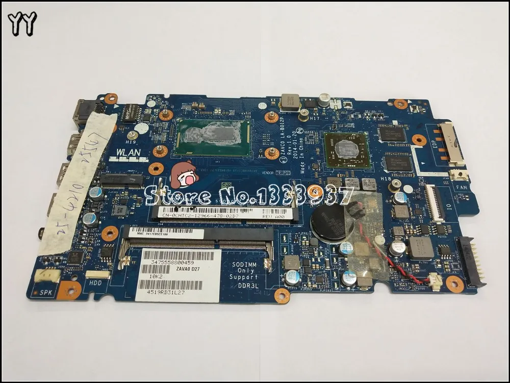 CN-0CHTC2 0CHTC2 0CHTC2 For Dell Inspiron 5447 5547 laptop motherboard ZAVC0 ZAVA0 5547 LA-B012P i5-4210u 216-0858020 mainboard
CN-0CHTC2 0CHTC2 0CHTC2 For Dell Inspiron 5447 5547 laptop motherboard ZAVC0 ZAVA0 5547 LA-B012P i5-4210u 216-0858020 mainboard