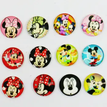 12pcs 20mm Cartoon Mouse pattern Round Handmade Photo Glass Cabochons & Glass Dome Cover Pendant Cameo Settings
12pcs 20mm Cartoon Mouse pattern Round Handmade Photo Glass Cabochons & Glass Dome Cover Pendant Cameo Settings