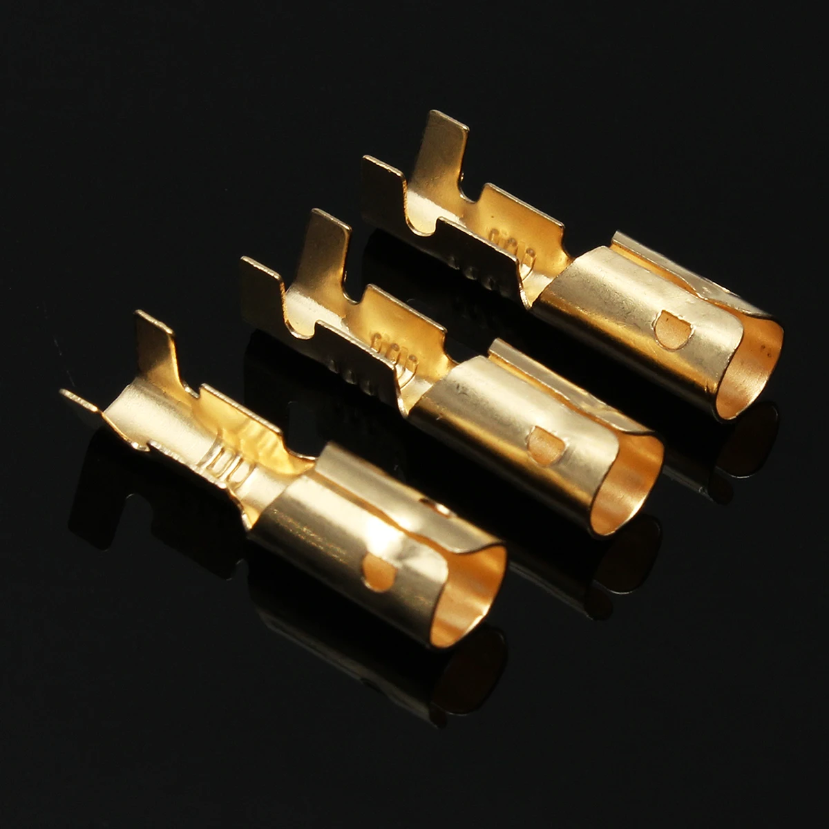 50 Set 3.9mm Male Female Bullet Motorcycle Connector Terminals Socket with Insulator Sleeve Cover Mayitr