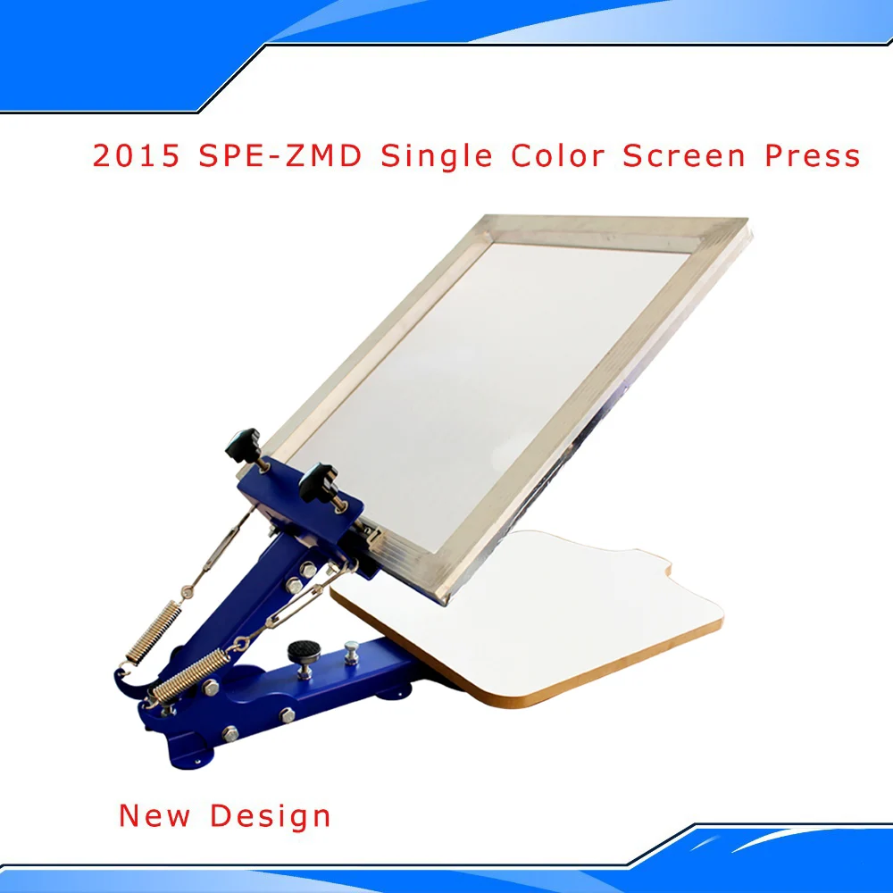New Design 2015-ZMD Screen Printing Board Single Color Printing Equipment Silk Screening Press DIY Screen Printing Press
New Design 2015-ZMD Screen Printing Board Single Color Printing Equipment Silk Screening Press DIY Screen Printing Press