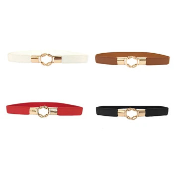 KLV Women double circle Belt Waistband High Stretchy Narrow Thin Skinny Female Fashion Elegant Dresses Decoration Waist Belt
KLV Women double circle Belt Waistband High Stretchy Narrow Thin Skinny Female Fashion Elegant Dresses Decoration Waist Belt