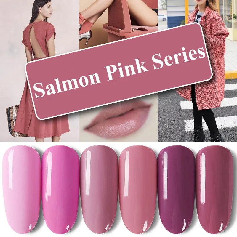 LANCELOT ART Nail Polish Gel Set Salmon Pink Series Soak Off UV LED Gel Manicure Set Long Lasting Nail Polish Lacquer 8ml
LANCELOT ART Nail Polish Gel Set Salmon Pink Series Soak Off UV LED Gel Manicure Set Long Lasting Nail Polish Lacquer 8ml