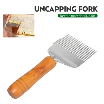 Brand Beekeeping Tool 1PCS Wooden and Stainless Steel Uncapping Forks Suitable for Beekeeping Tool Honey Honeycomb Scraper
Brand Beekeeping Tool 1PCS Wooden and Stainless Steel Uncapping Forks Suitable for Beekeeping Tool Honey Honeycomb Scraper