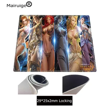 Mairuige 18X22CM 20x25cm 25x29cm LoL Custom Design Cool Gaming Mousepad Rubber Mats Lock Edge Mouse Pad For League of legends
Mairuige 18X22CM 20x25cm 25x29cm LoL Custom Design Cool Gaming Mousepad Rubber Mats Lock Edge Mouse Pad For League of legends