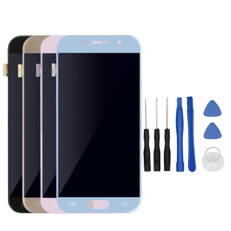 Super Original LCD For Samsung Galaxy A5 2017 A520 LCD Display A520F SM-A520F LCD Display Touch Screen Digitizer Replacment
Super Original LCD For Samsung Galaxy A5 2017 A520 LCD Display A520F SM-A520F LCD Display Touch Screen Digitizer Replacment