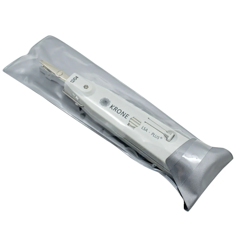 New Professional KRONE LSA-Plus Tool with Transducer LAN Ethernet Network Patch Panel Adjustable Punch Down Tool RJ11 RJ45 Cat5
New Professional KRONE LSA-Plus Tool with Transducer LAN Ethernet Network Patch Panel Adjustable Punch Down Tool RJ11 RJ45 Cat5