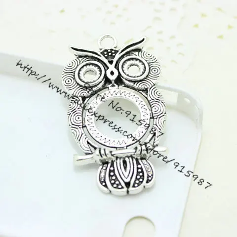 Sweet Bell 10pcs Antique silver Metal Alloy owl 30*52mm(Fit20mm Diy) Round Cabochon Pendant Settings Jewelry Blanks Charms A4231
Sweet Bell 10pcs Antique silver Metal Alloy owl 30*52mm(Fit20mm Diy) Round Cabochon Pendant Settings Jewelry Blanks Charms A4231