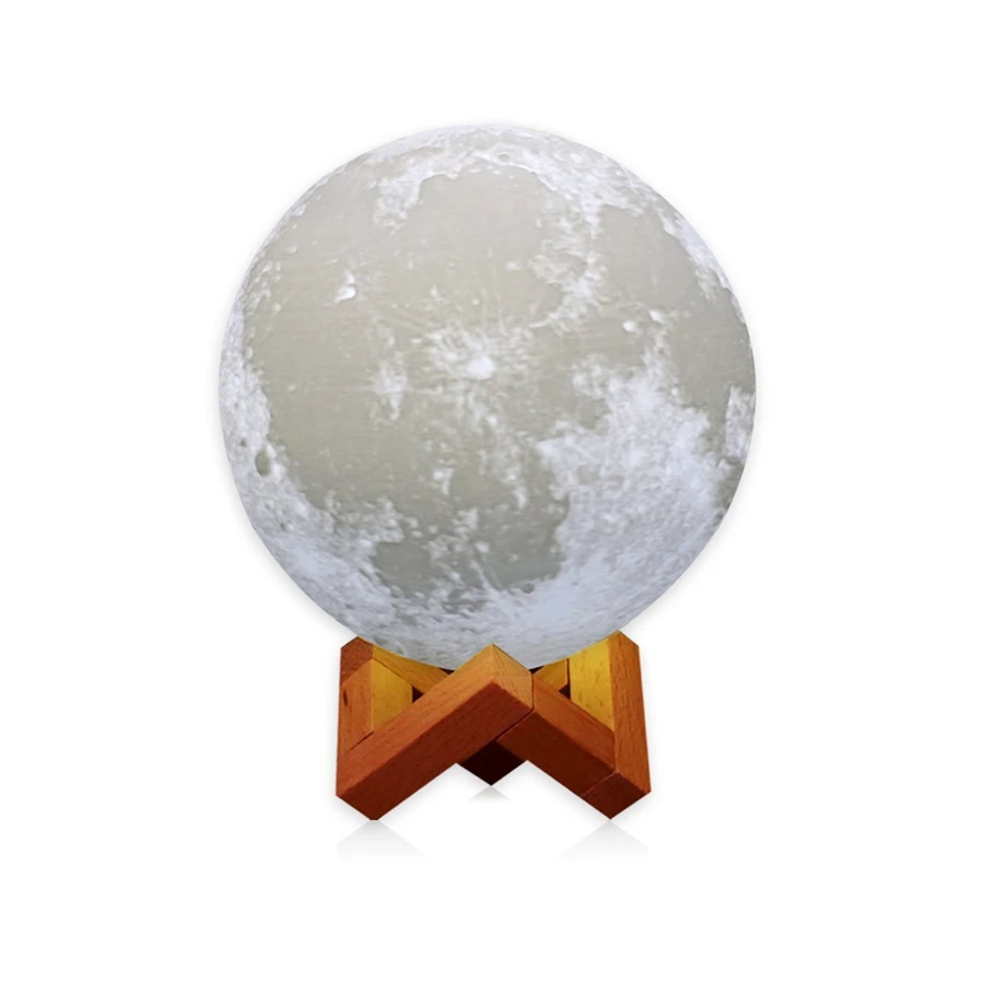 Dia 13CM/18CM Rechargeable Moon Light Lamp 2 Color Change Touch Switch Bedroom Bookcase Night Light Home Decor Creative Gift
Dia 13CM/18CM Rechargeable Moon Light Lamp 2 Color Change Touch Switch Bedroom Bookcase Night Light Home Decor Creative Gift