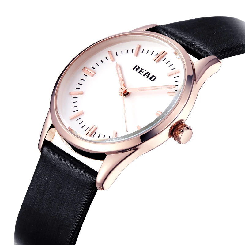 READ brand luxury simple white leather starp with rose gold case watches women wrist fashion Relogio Feminino dress gift 28007
READ brand luxury simple white leather starp with rose gold case watches women wrist fashion Relogio Feminino dress gift 28007