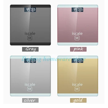 Smart Weight Scale 180kg Bathroom Body Fat Scale Balance Connect Weighing Scales Electronic LCD Display Weights Machine