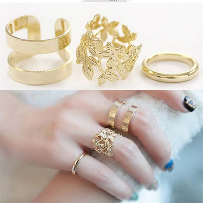 3pcs/set 2019 Fashion Vintage Punk Rings Metal Leaf Knuckle Hollow Leave Band Midi FingerJoint Set Ring Jewelry Party Gift WD355
3pcs/set 2019 Fashion Vintage Punk Rings Metal Leaf Knuckle Hollow Leave Band Midi FingerJoint Set Ring Jewelry Party Gift WD355