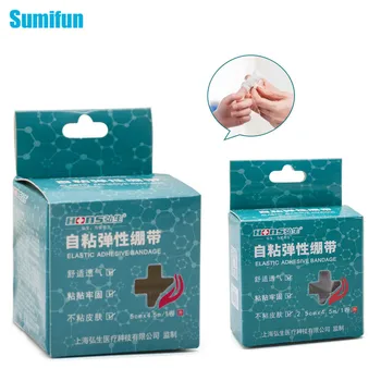 Sumifun 1pcs/box Self-Adhesive Stretch Bandage Gauze Band Random Color Waterproof Breathable Medical Plaster C1608
Sumifun 1pcs/box Self-Adhesive Stretch Bandage Gauze Band Random Color Waterproof Breathable Medical Plaster C1608