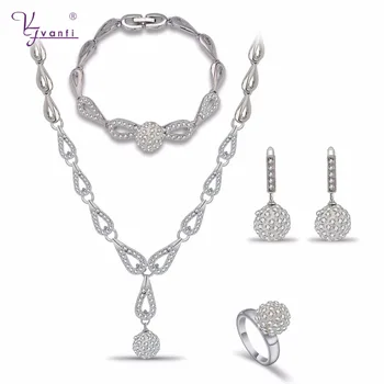 Vanfi Jewelry Top Quality Classic Color Ball Rose Gold Pated Pendant&Necklace&Earrings&Rings Jewelry Austrian Crystal Wholesale
Vanfi Jewelry Top Quality Classic Color Ball Rose Gold Pated Pendant&Necklace&Earrings&Rings Jewelry Austrian Crystal Wholesale