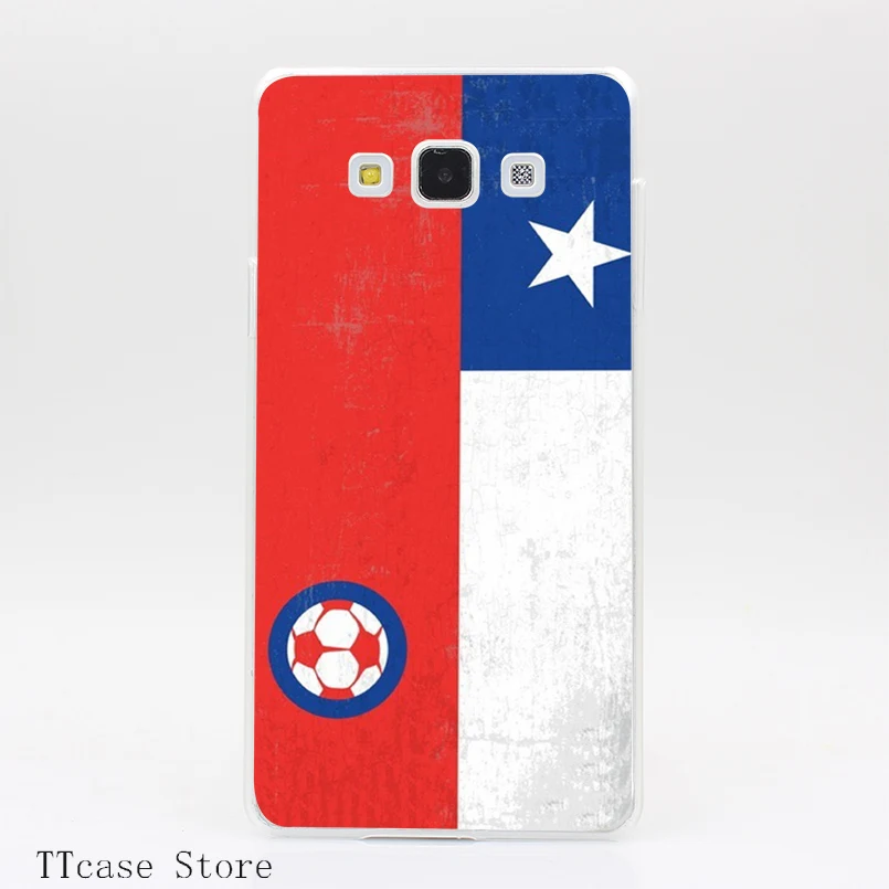 3185CA Soccer Flag Transparent Hard Cover font b Case b font for Galaxy A3 A5 A7