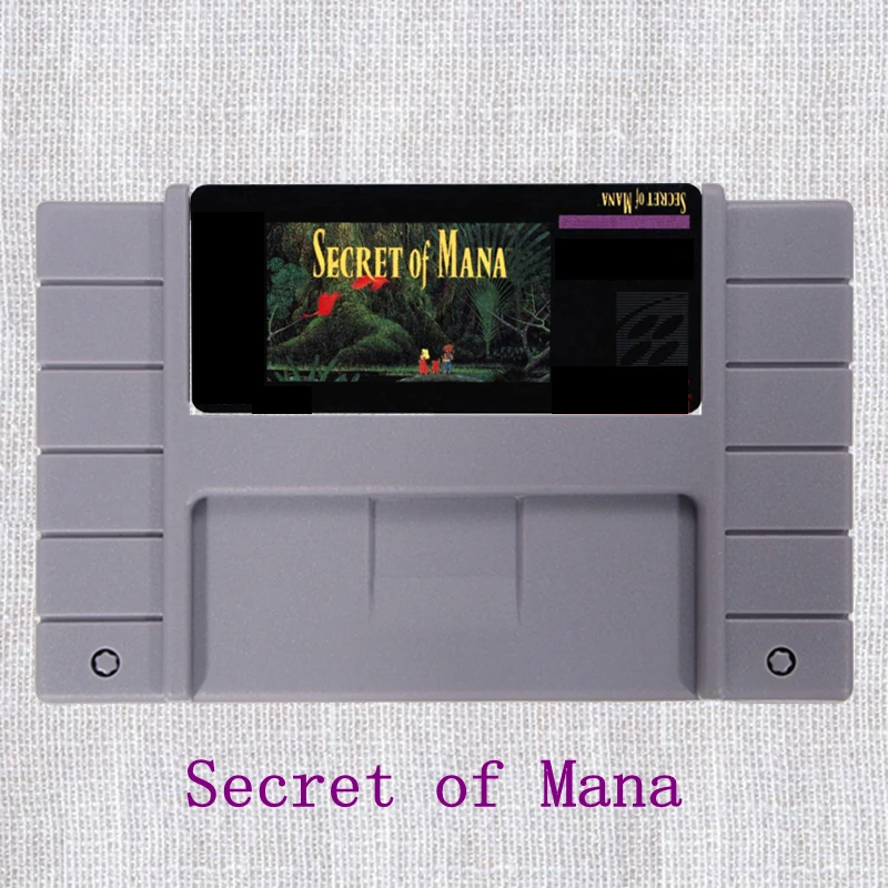 Save File Secret of mana 16 Bit NTSC Big Gray Game Card For USA Version Game Player
Save File Secret of mana 16 Bit NTSC Big Gray Game Card For USA Version Game Player