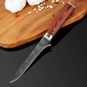 5.5" Boning Knives Color wood handle Japanese damascus steel utility knife free shipping professional kitchen knives
5.5" Boning Knives Color wood handle Japanese damascus steel utility knife free shipping professional kitchen knives