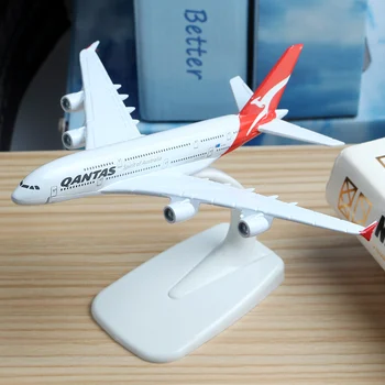 16cm Australia Qantas A380 Plane Model Alloy Model Aviation Model Australia A380 Aircraft Airplane Model Stand Craft 1:400 Toys
16cm Australia Qantas A380 Plane Model Alloy Model Aviation Model Australia A380 Aircraft Airplane Model Stand Craft 1:400 Toys