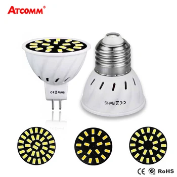 

900 Lumen Ampoule LED E27 MR16 GU10 LED Spotlight Bulb 5W 7W 9W SMD 5733 18 24 32 LEDs Diode Light Bulb Bombilla Ampul Home