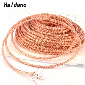 Free shipping Haldane 8 Cores 7N OCC Single Crystal Copper Wire Weaving Cable for DIY Audio Headphone Headset upgrade Cable
Free shipping Haldane 8 Cores 7N OCC Single Crystal Copper Wire Weaving Cable for DIY Audio Headphone Headset upgrade Cable
