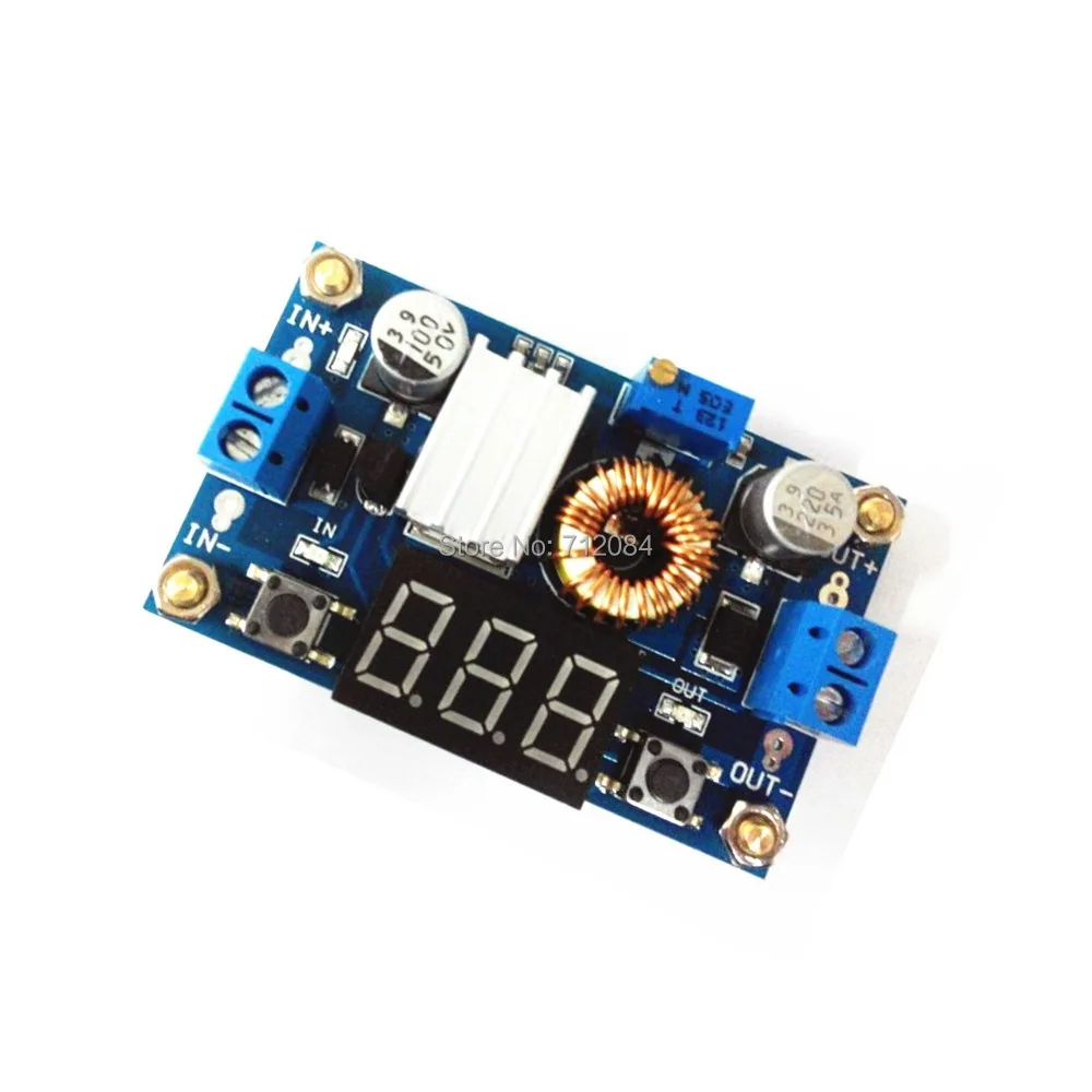 5A High power 75W DC-DC adjustable step-down module Buck Voltage Converter with voltmeter super LM2596 With calibration, pillar
5A High power 75W DC-DC adjustable step-down module Buck Voltage Converter with voltmeter super LM2596 With calibration, pillar