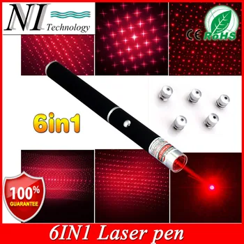 Super Bright 5mw 6in1 Red Laser Pointer Pen Beam Light Caneta Laser Verde Mira Laser Azul Different Patterns+Star Caps
Super Bright 5mw 6in1 Red Laser Pointer Pen Beam Light Caneta Laser Verde Mira Laser Azul Different Patterns+Star Caps