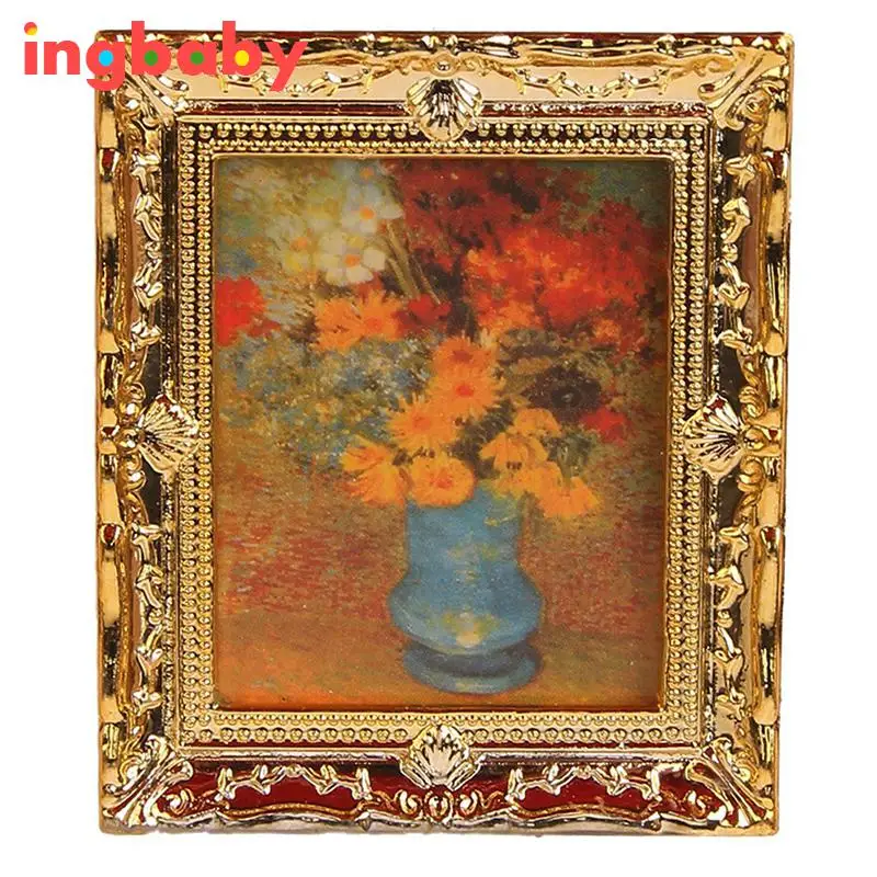 1:12 Doll House Mini Accessories Hand Mural Model Classic Wall Decoration Painting Pocket Decorative Toy Random ingbaby WJ1112
1:12 Doll House Mini Accessories Hand Mural Model Classic Wall Decoration Painting Pocket Decorative Toy Random ingbaby WJ1112