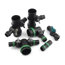 1 "N45 2" N80 goutte à goutte ruban connecteur jardin Micro arrosage arrosage tuyau d'eau goutte à goutte tuyau Joints serre arrosage lignes pièces(China)