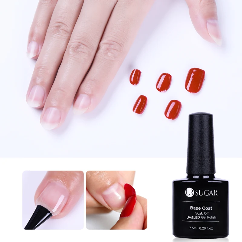 UR SUGAR 7.5ml Peel Off Gel Base Coat No Need Remover Water Soak Off Nail Art UV Primer Base /Top Coat Gel Polish
UR SUGAR 7.5ml Peel Off Gel Base Coat No Need Remover Water Soak Off Nail Art UV Primer Base /Top Coat Gel Polish