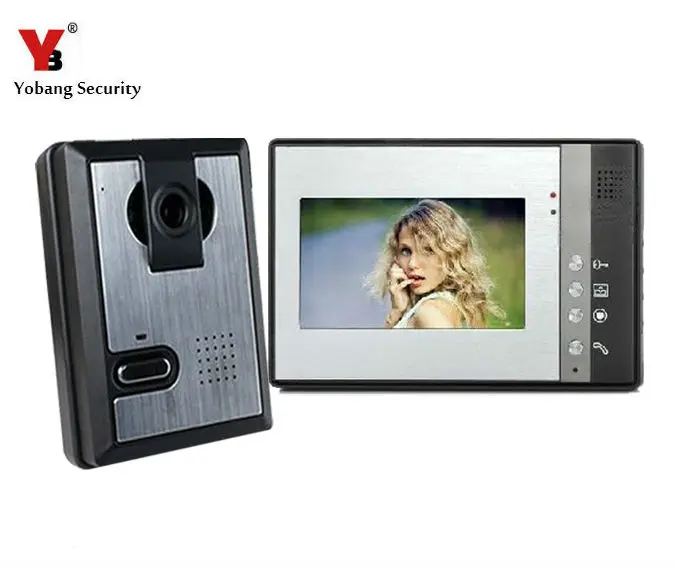 Yobang Security Yobang Security 7" Video Intercom Color Video Door Phone Night Vision ,multi apartments video door phone
Yobang Security Yobang Security 7" Video Intercom Color Video Door Phone Night Vision ,multi apartments video door phone