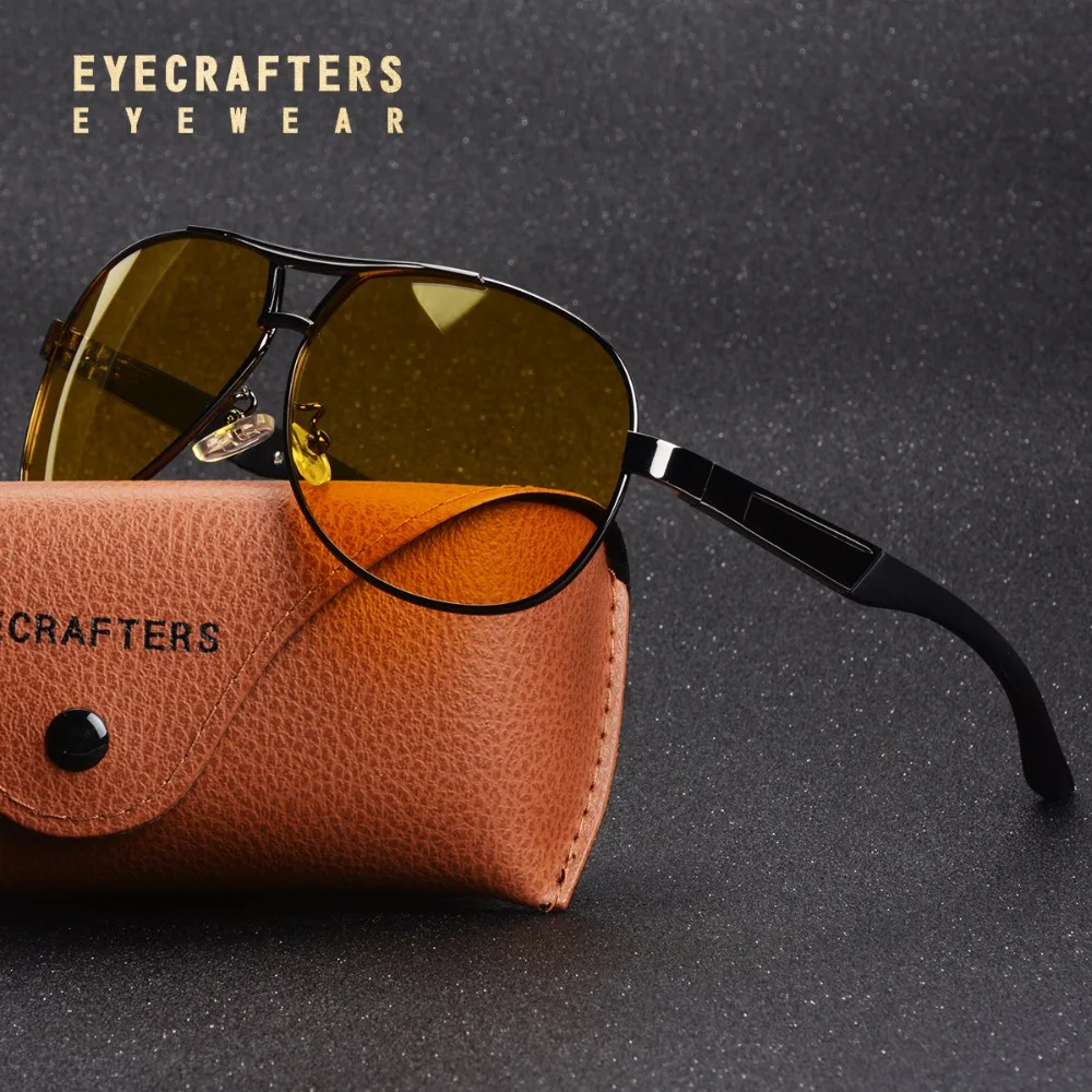 Night Vision Polarized Sunglasses Mens Brand Designer Fashion Polarized Night Driving Enhanced Light At Rainy Cloudy Fog Day
Night Vision Polarized Sunglasses Mens Brand Designer Fashion Polarized Night Driving Enhanced Light At Rainy Cloudy Fog Day