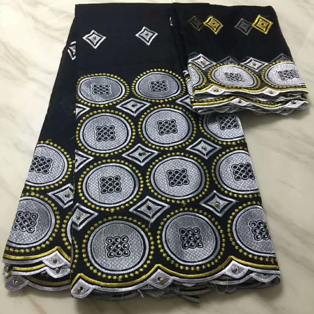 2018 Eyelet Swiss Voile Lace Fabric With Stones Soft Embroidery African Voile Lace black Materials In Switzerland 5Yards+2Yards
2018 Eyelet Swiss Voile Lace Fabric With Stones Soft Embroidery African Voile Lace black Materials In Switzerland 5Yards+2Yards