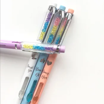 4 pcs/lot 0.5 mm Colorful Hope Press Plastic Mechanical Pencil Automatic Pen For Kid School Office Supply Escolar Papelaria
4 pcs/lot 0.5 mm Colorful Hope Press Plastic Mechanical Pencil Automatic Pen For Kid School Office Supply Escolar Papelaria