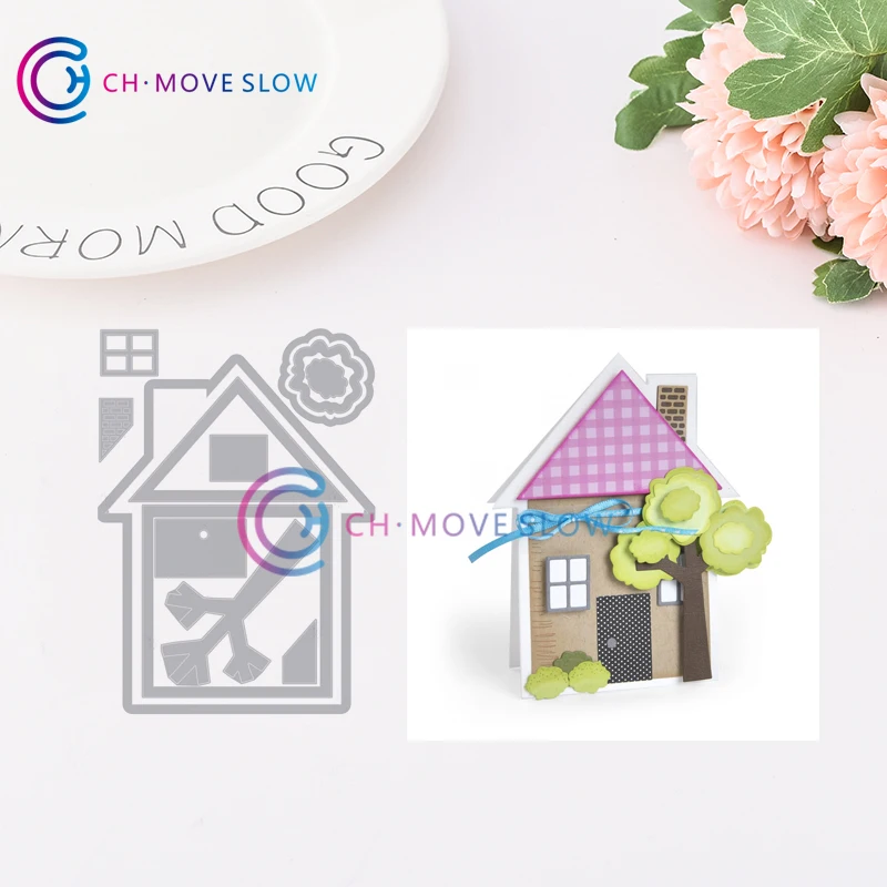 CH House Fold-its Metal Cutting Dies Embossing Scrapbooking Stencil Craft Cut Dies For DIY Card Crafts Handmade
CH House Fold-its Metal Cutting Dies Embossing Scrapbooking Stencil Craft Cut Dies For DIY Card Crafts Handmade