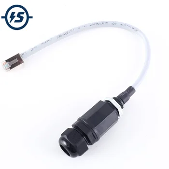 RJ45 Network Data Signal Cable 16mm CAT5E Female Signal Connector Waterproof Aviation Plug w/ Shield
RJ45 Network Data Signal Cable 16mm CAT5E Female Signal Connector Waterproof Aviation Plug w/ Shield