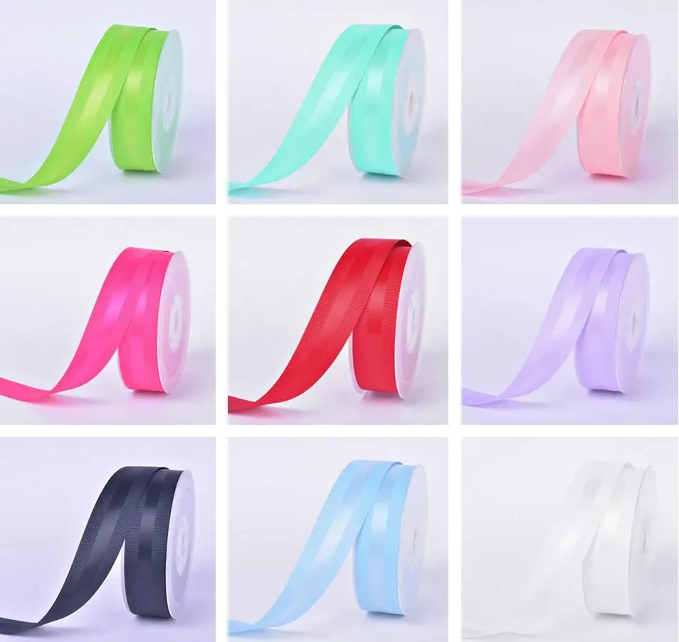 17121303,New arrival 50 yards/lot 10mm/25mm satin and grosgrain ribbons gift packaging DIY handmade materials
17121303,New arrival 50 yards/lot 10mm/25mm satin and grosgrain ribbons gift packaging DIY handmade materials