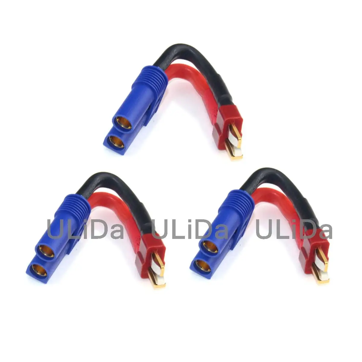 3PCS EC5 Female to T-Plug Male (Deans Style) Adapter Connector / 12AWG Wire For RC
3PCS EC5 Female to T-Plug Male (Deans Style) Adapter Connector / 12AWG Wire For RC