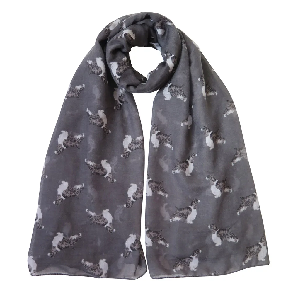 English Springer Spaniel Dog Puppy Print Women's Scarf Shawl Wrap Soft Lightweight for All Seasons
English Springer Spaniel Dog Puppy Print Women's Scarf Shawl Wrap Soft Lightweight for All Seasons