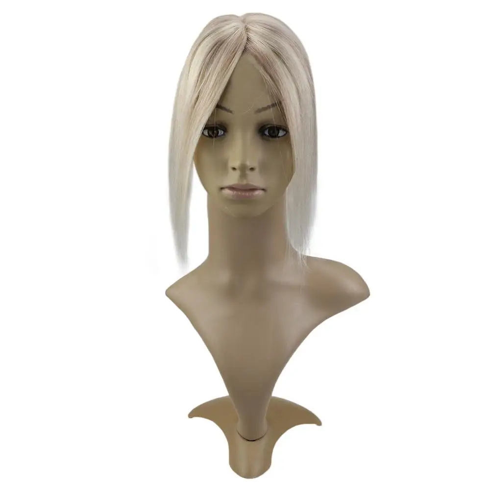 Full Shine Clip Hair Piece Piano Color #p18/613 Free Part Base Size 12x6cm Toppers Invisible Real Human Hair Crown Extensions
Full Shine Clip Hair Piece Piano Color #p18/613 Free Part Base Size 12x6cm Toppers Invisible Real Human Hair Crown Extensions